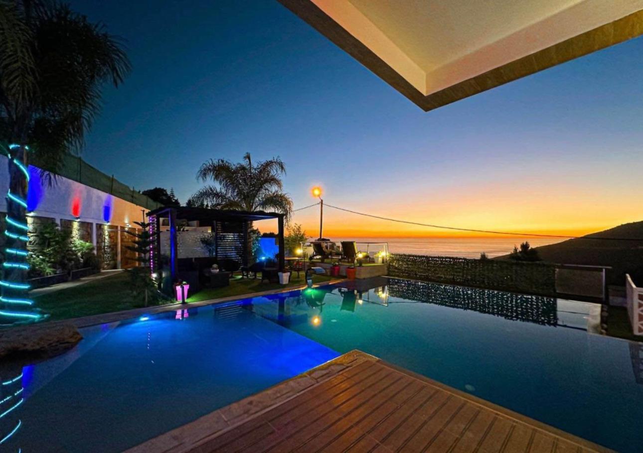 Villa Sable Vagues Une Oasis De Detente Au Bord De L Eau Tamraght Exterior foto